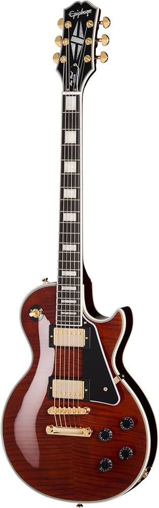 ギター Epiphone LesPaul Studio Custom Shop Epiphone Limited Edition Custom Shop Studio Les Paul, White